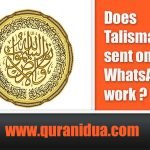 Does Talisman sent on WhatsApp work?
