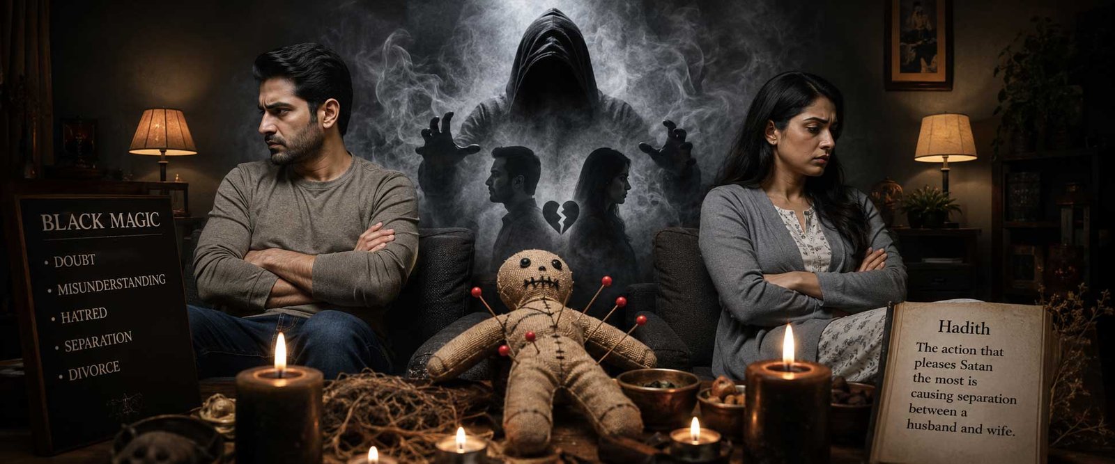 Black Magic Can Be Passed from Husband to Wife<br />
