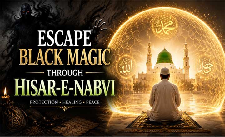 Escape Black Magic Through Hisar-e-Nabvi