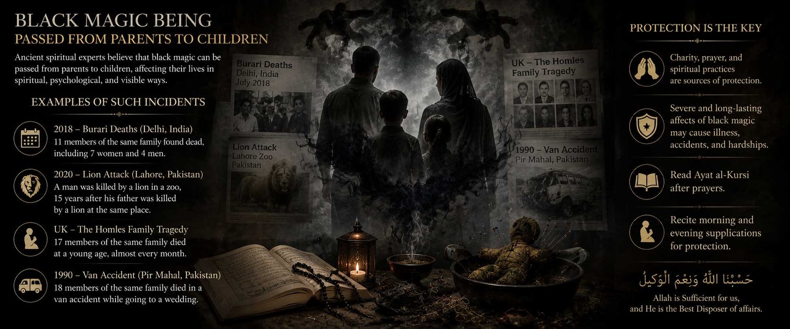 Black Magic Being Passed from Parents to Children<br />
